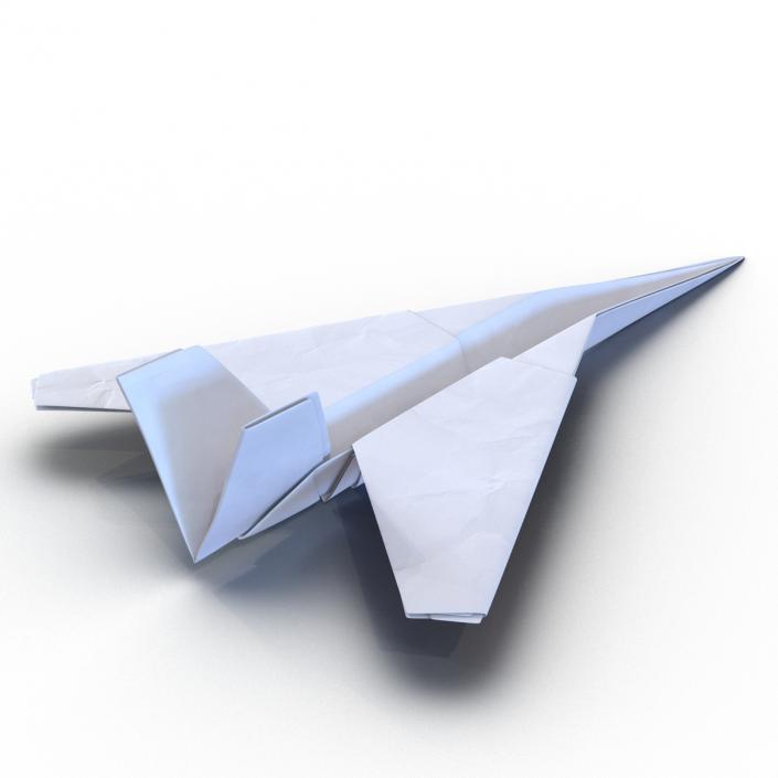 3D Paper Plane 5 model