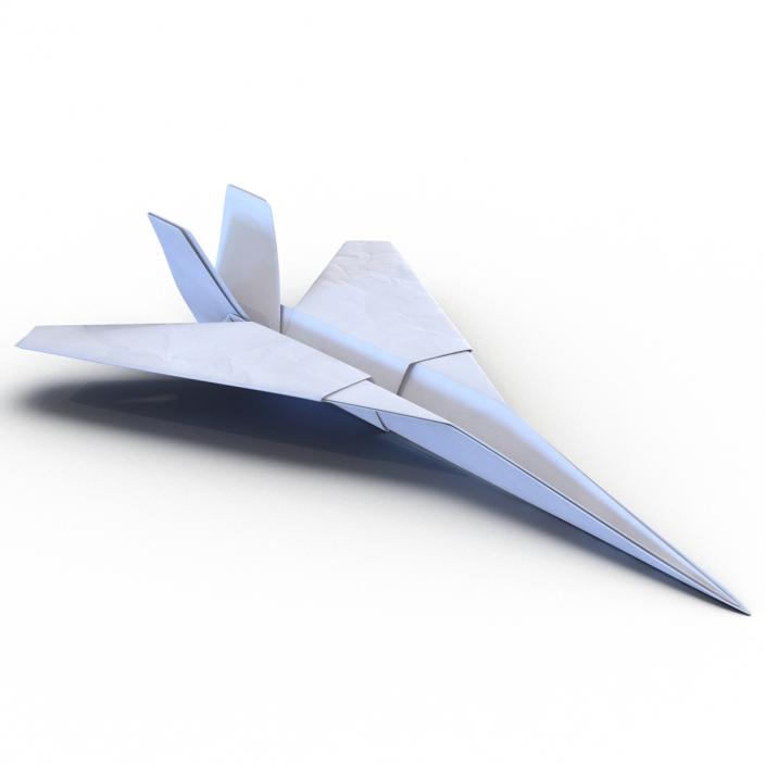 3D Paper Plane 5 model