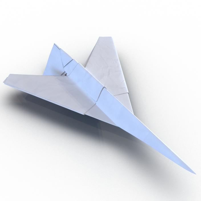 3D Paper Plane 5 model