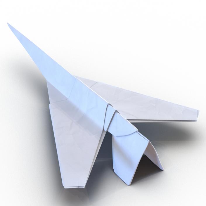 3D Paper Plane 5 model