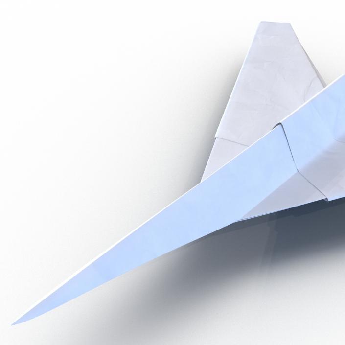 3D Paper Plane 5 model