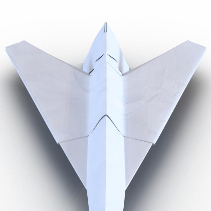 3D Paper Plane 5 model