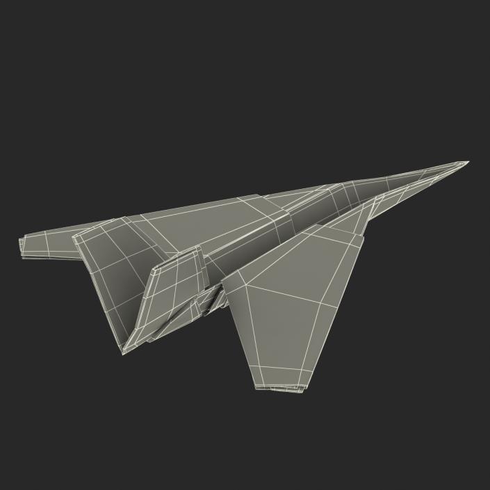 3D Paper Plane 5 model