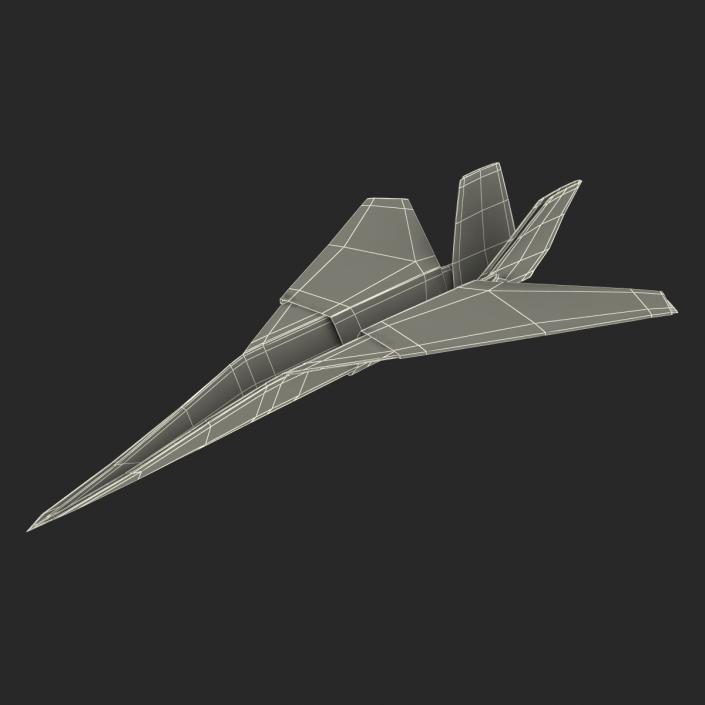 3D Paper Plane 5 model