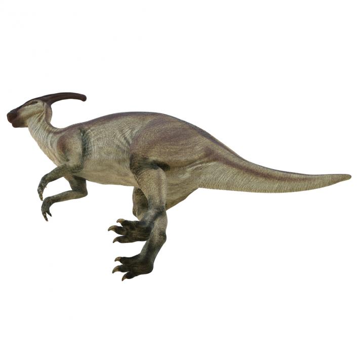 Parasaurolophus Rigged 3D