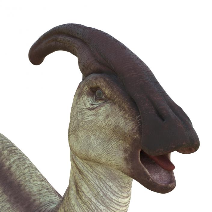 Parasaurolophus Rigged 3D