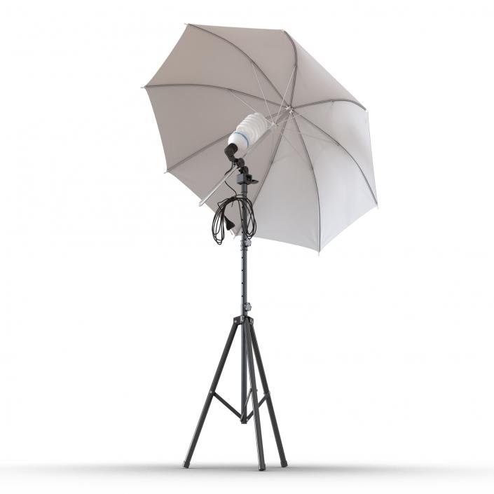 3D model Photo Studio Lighting Umbrella