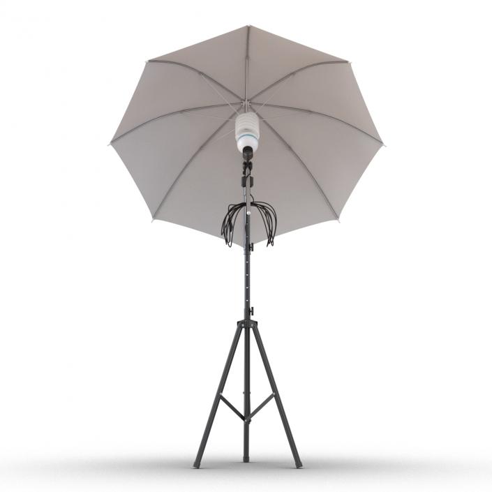 3D model Photo Studio Lighting Umbrella