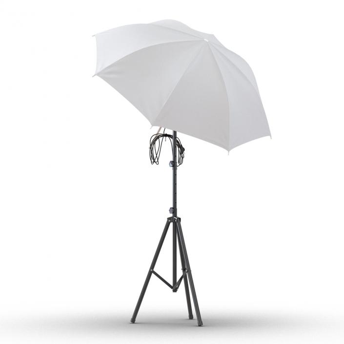 3D model Photo Studio Lighting Umbrella