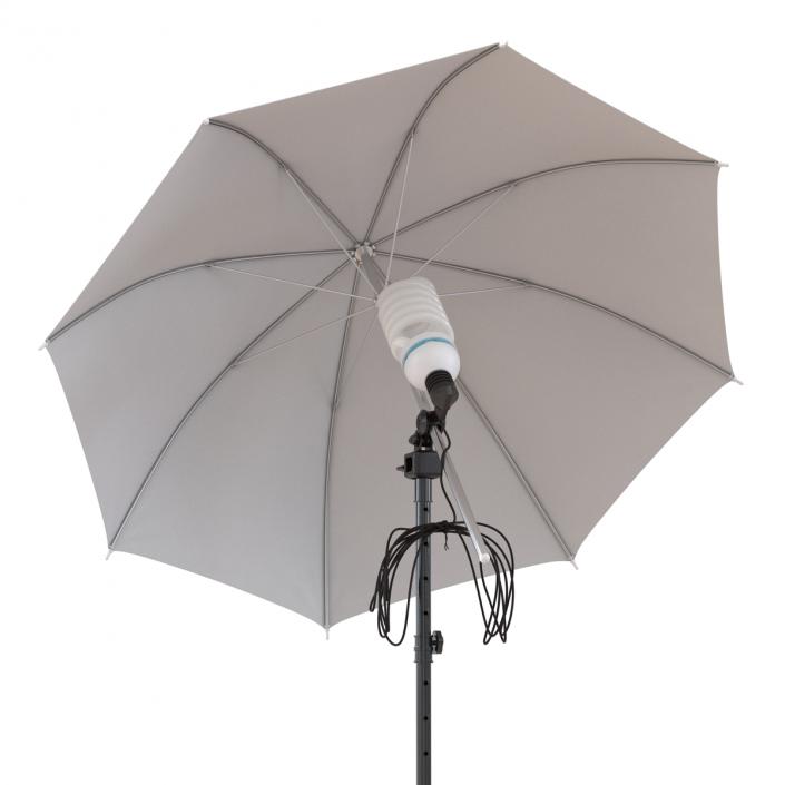 3D model Photo Studio Lighting Umbrella