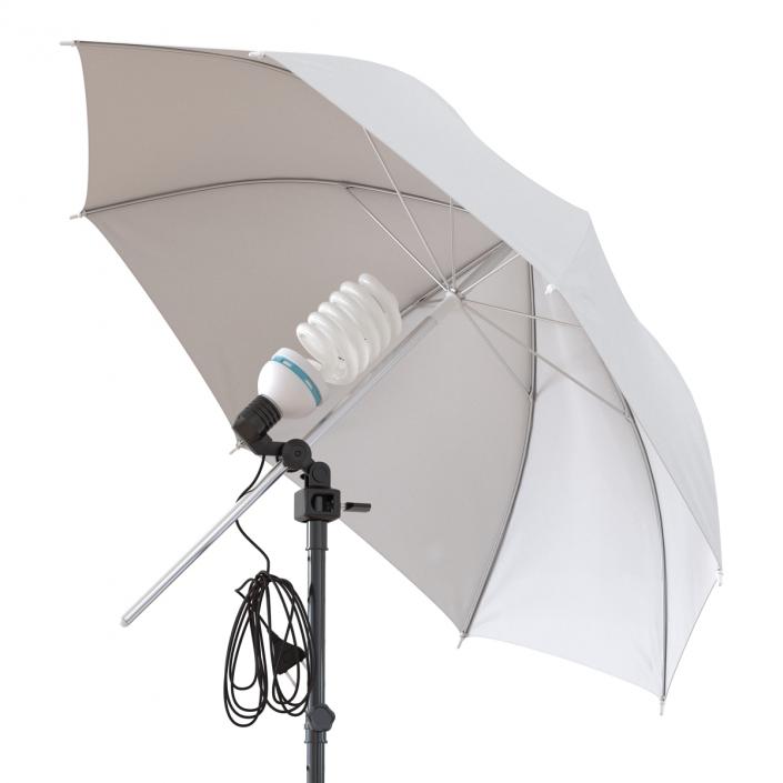 3D model Photo Studio Lighting Umbrella