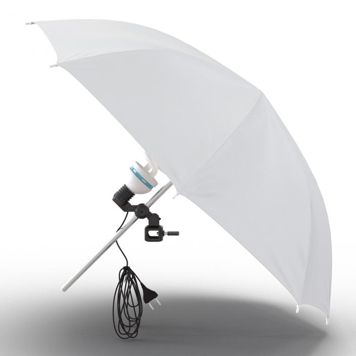 Photography Studio Umbrella 3D