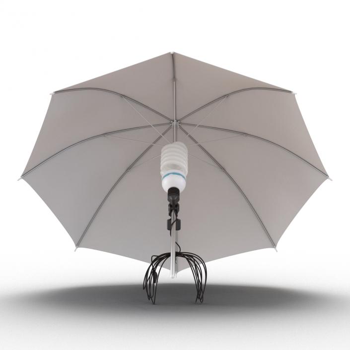 Photography Studio Umbrella 3D