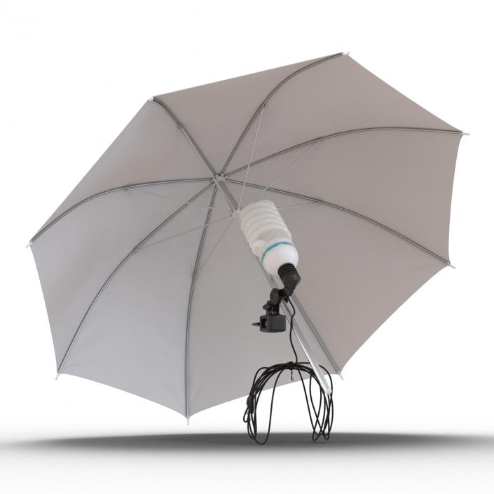 Photography Studio Umbrella 3D