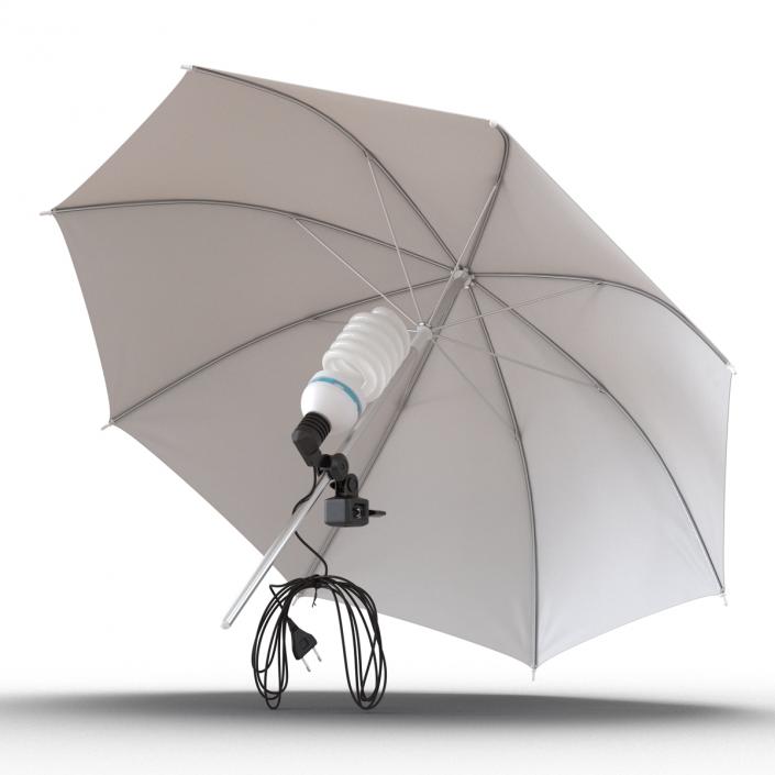 Photography Studio Umbrella 3D