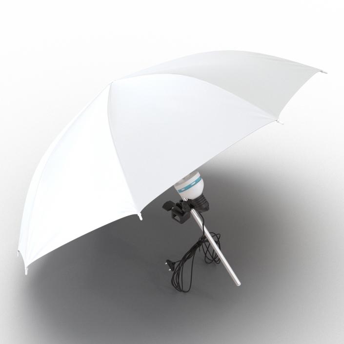 Photography Studio Umbrella 3D