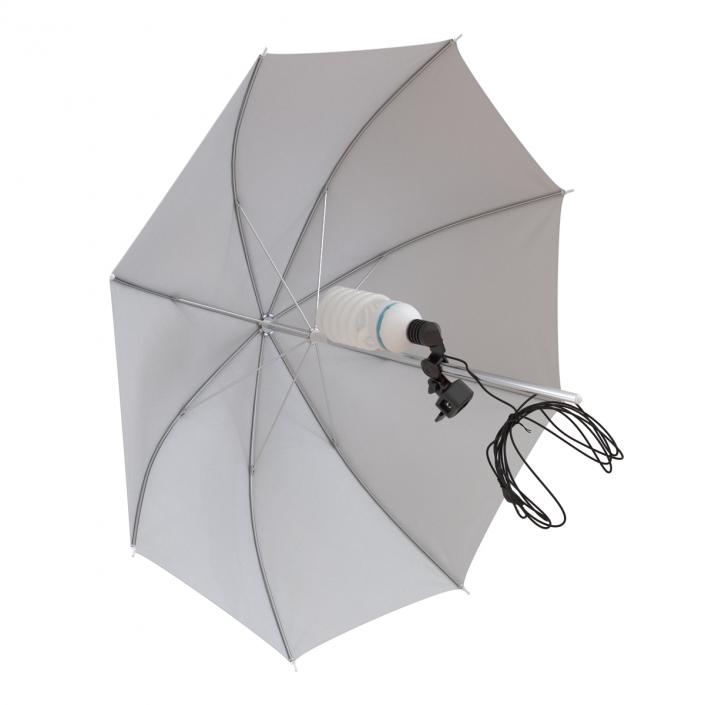 Photography Studio Umbrella 3D