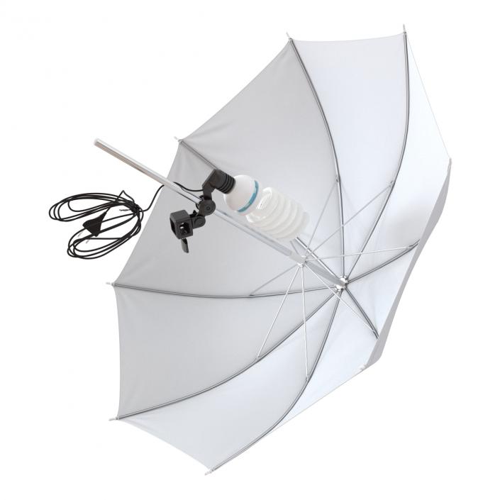 Photography Studio Umbrella 3D