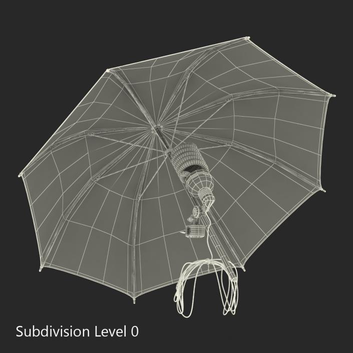 Photography Studio Umbrella 3D