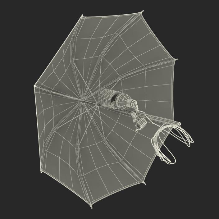 Photography Studio Umbrella 3D