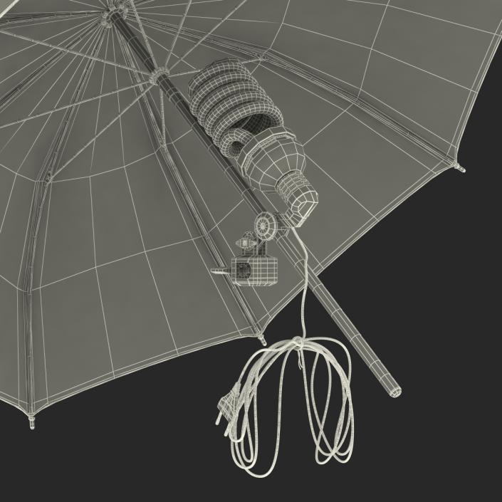 Photography Studio Umbrella 3D