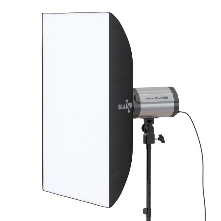 3D Professional Studio Lighting Softbox