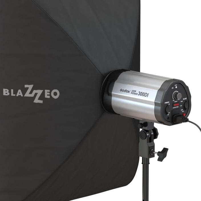 3D Professional Studio Lighting Softbox