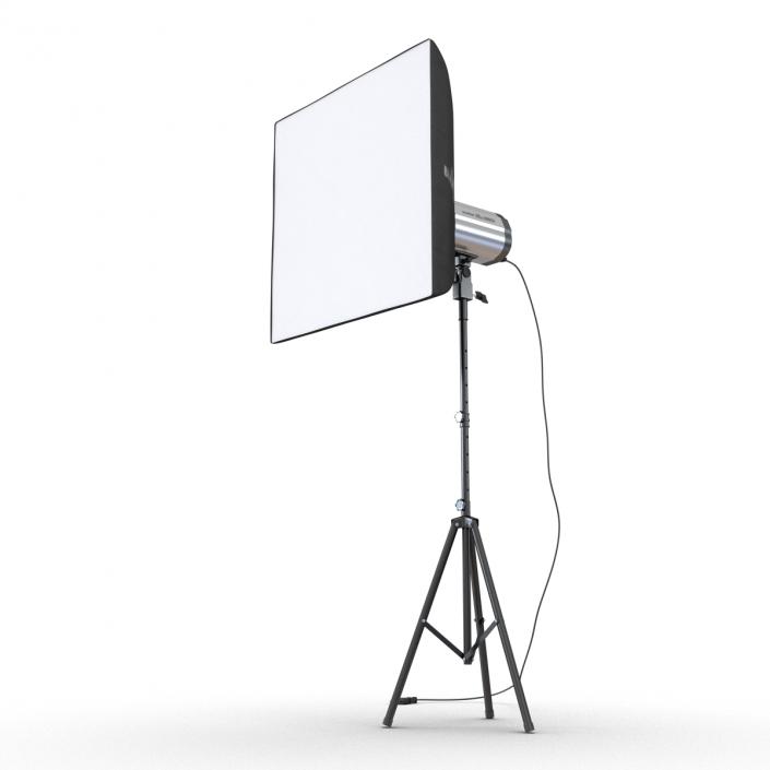 3D Professional Studio Lighting Softbox 2 model