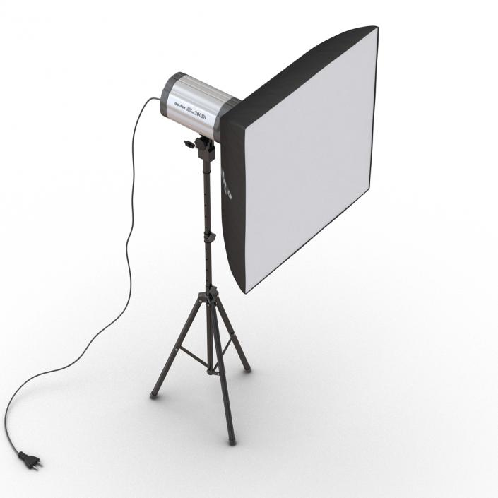 3D Professional Studio Lighting Softbox 2 model