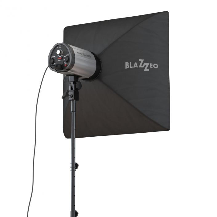 3D Professional Studio Lighting Softbox 2 model