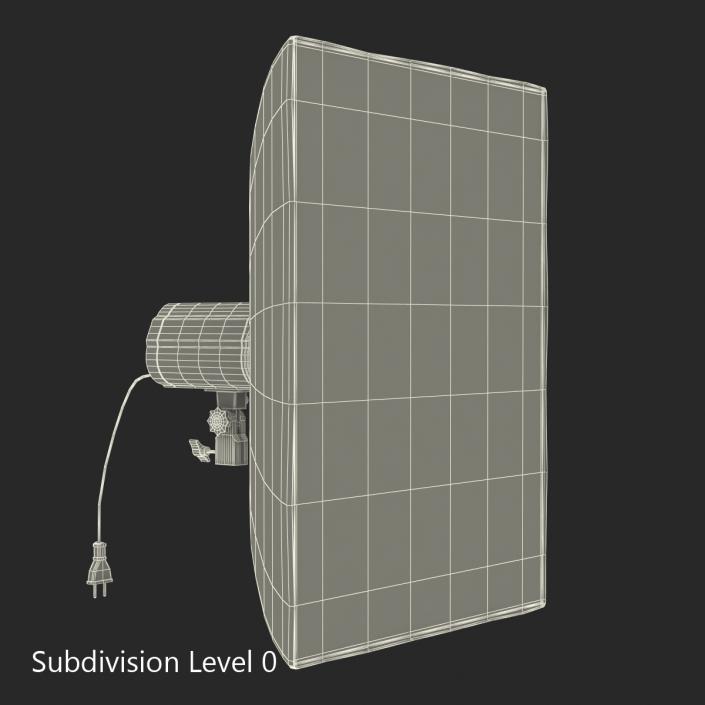 3D Studio Lighting Softbox model