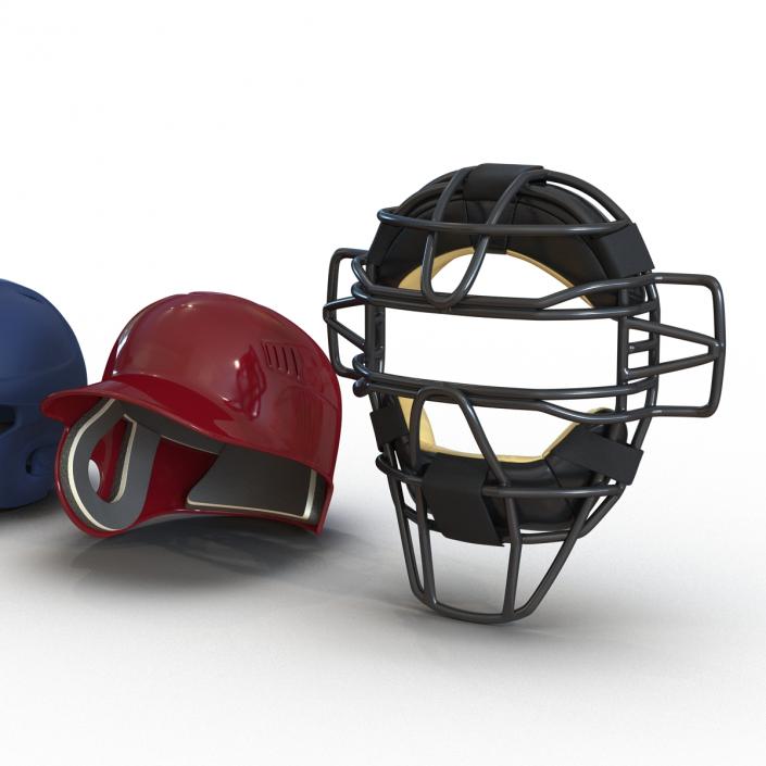 3D Baseball Hats Collection 4