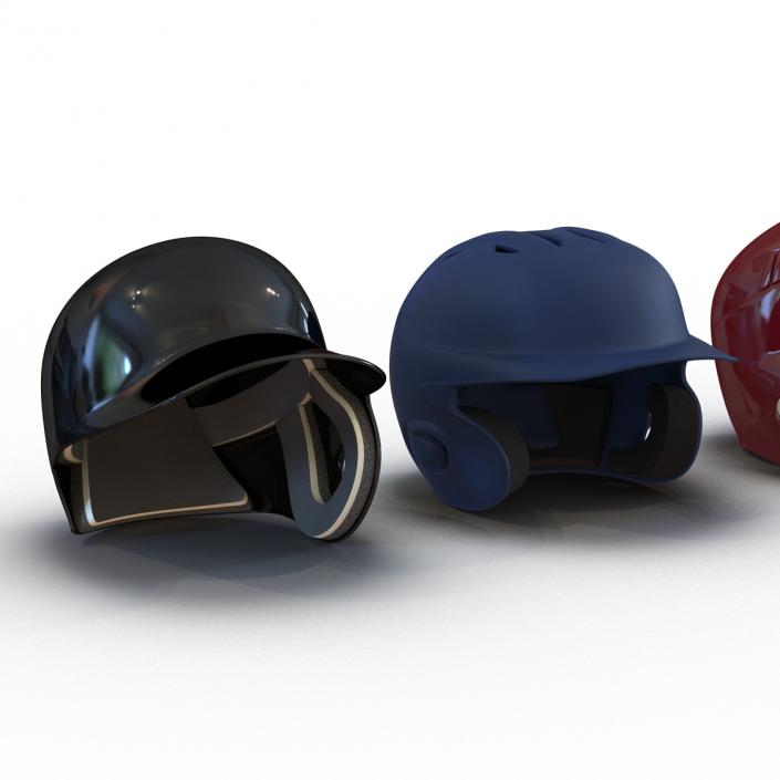 3D Baseball Hats Collection 4