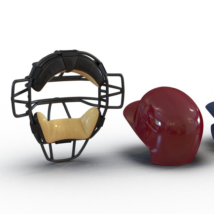 3D Baseball Hats Collection 4