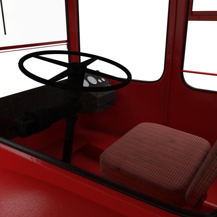 London Bus Routemaster Rigged 3D model