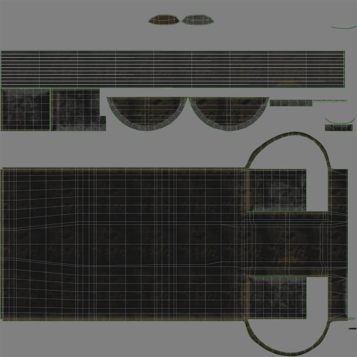 London Bus Routemaster Rigged 3D model