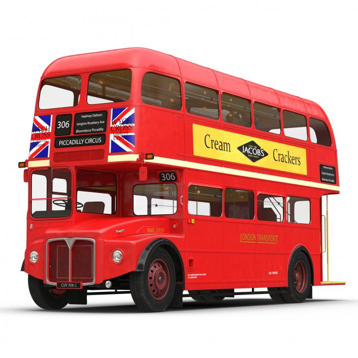 London Bus Routemaster 3D