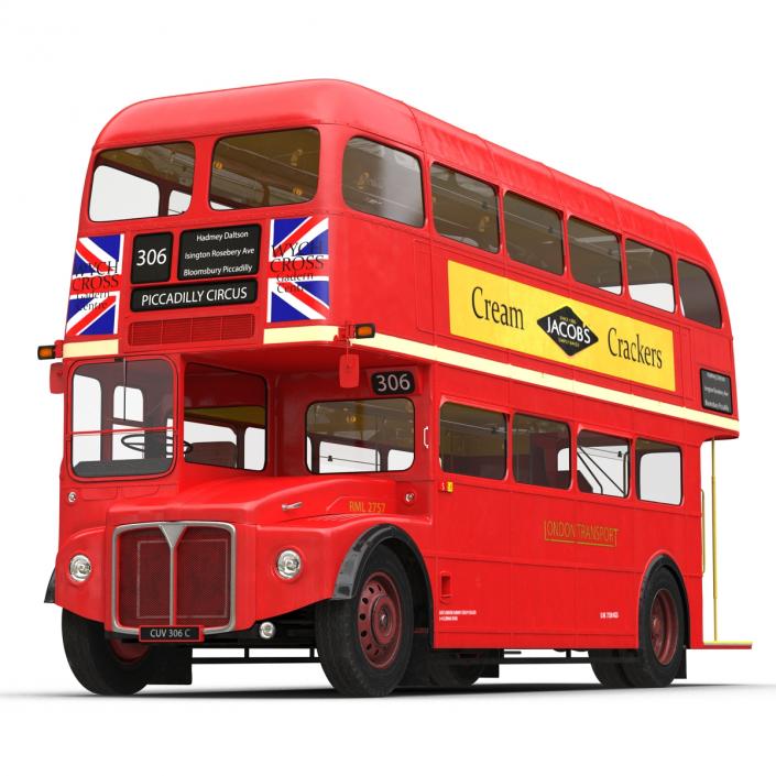 London Bus Routemaster 3D