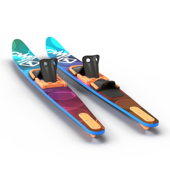 3D Waterskis CWB model