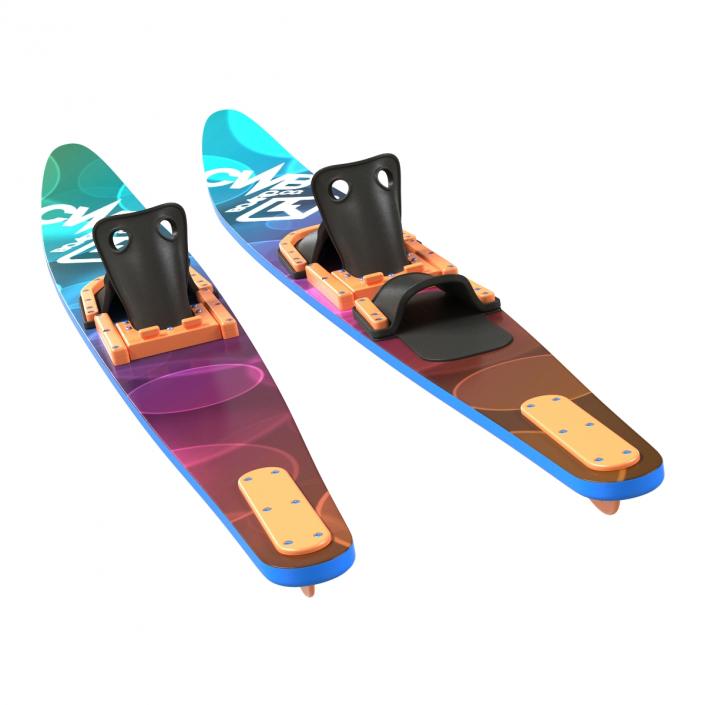 3D Waterskis CWB model