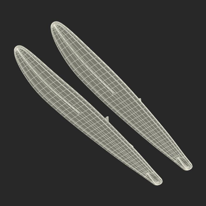 3D Waterskis CWB model