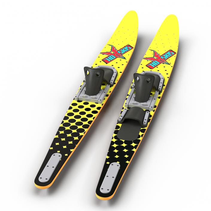 Waterskis HO 3D