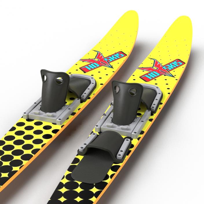 Waterskis HO 3D