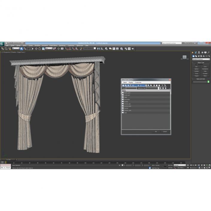 Curtain 6 3D model