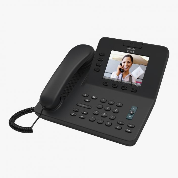 3D Cisco IP Phones Collection 4 model