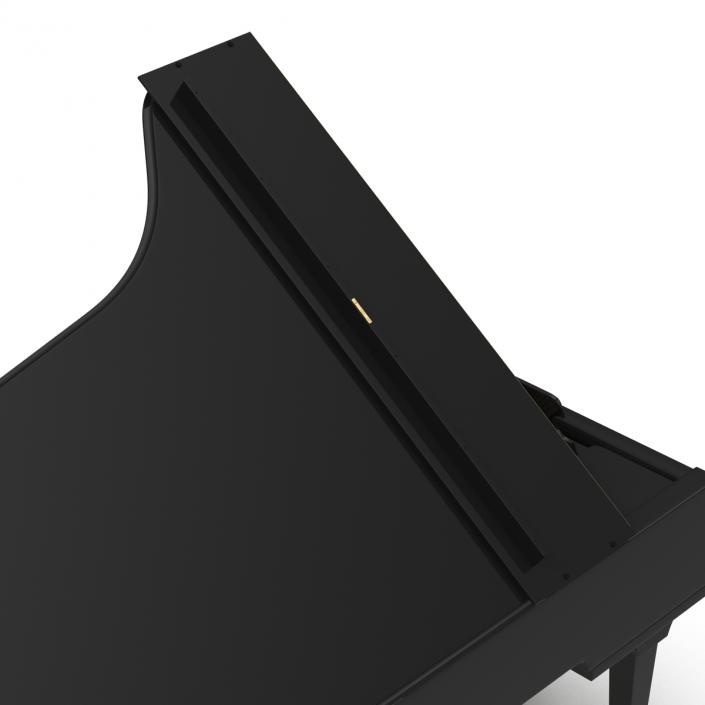 Grand Piano Fazioli 3D model