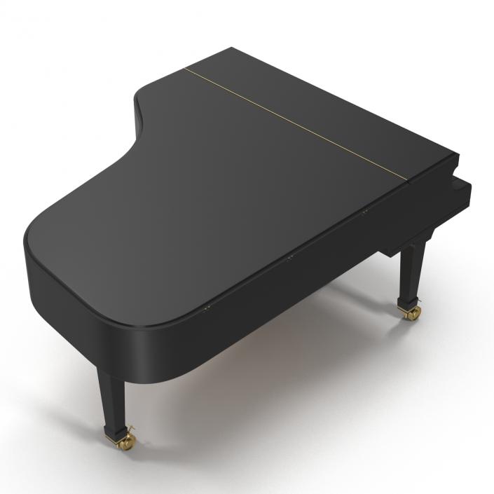 Grand Piano Fazioli 3D model