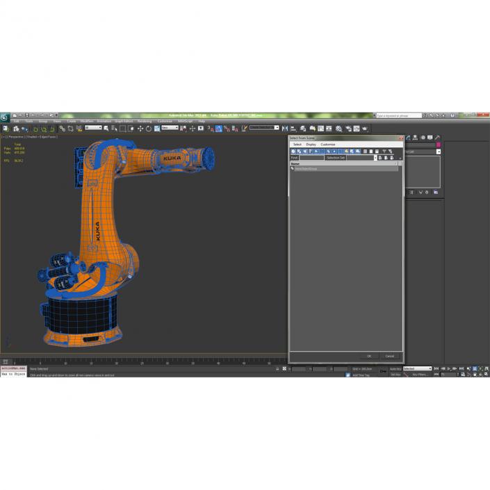 Kuka Robot KR-500 FORTEC 3D model