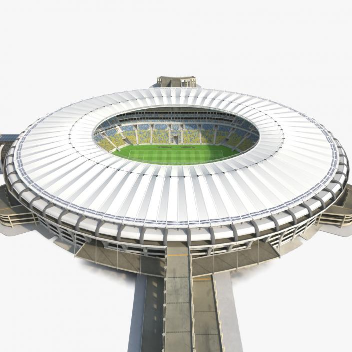 3D model Football Stadium Maracana