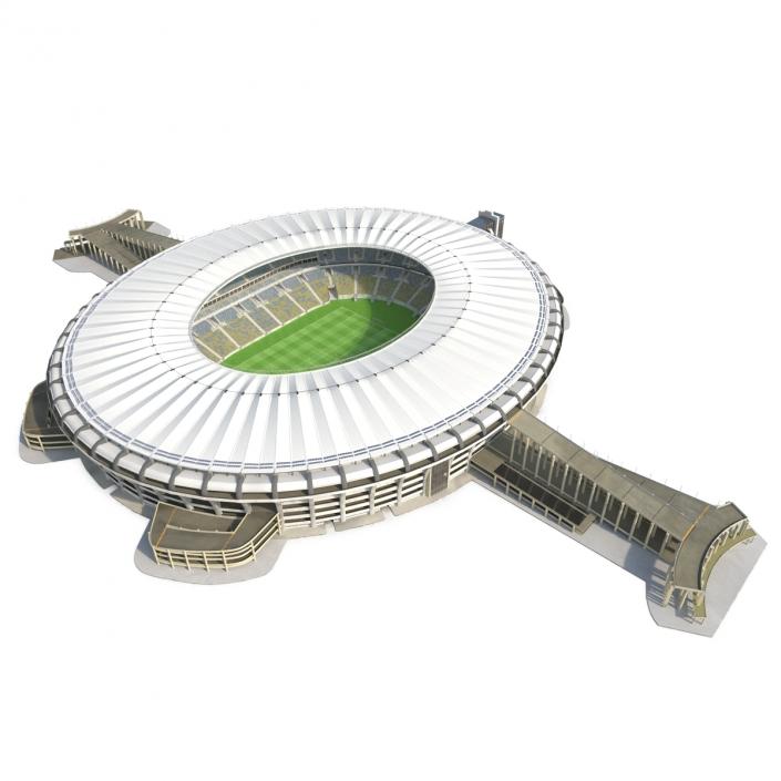 3D model Football Stadium Maracana